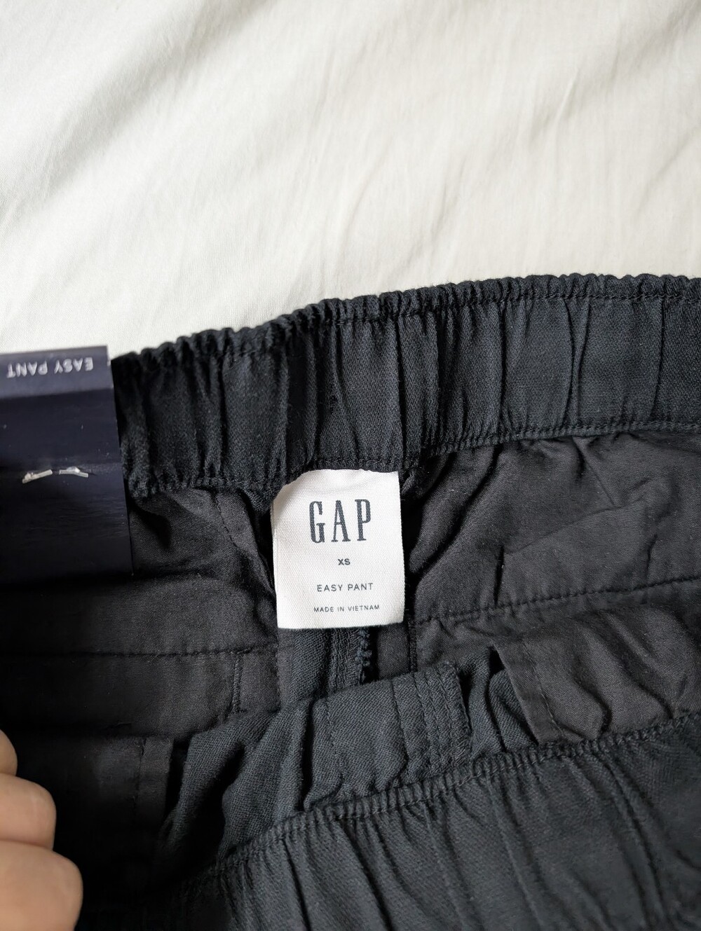 NWT Gap Women's Easy Pant Mid Rise Ankle Length Tapered Elastic Waist Size XS - Picture 5 of 10